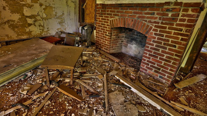 Stricklands Mountain Inn and Cottages - Ruins Photos From Darryl W Moran On Facebook (newer photo)